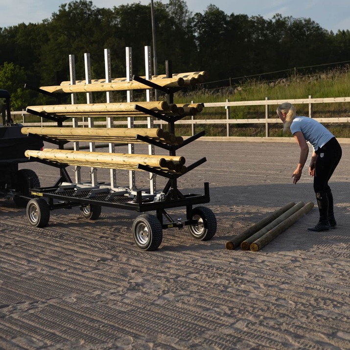 Horse jump trailer Plus