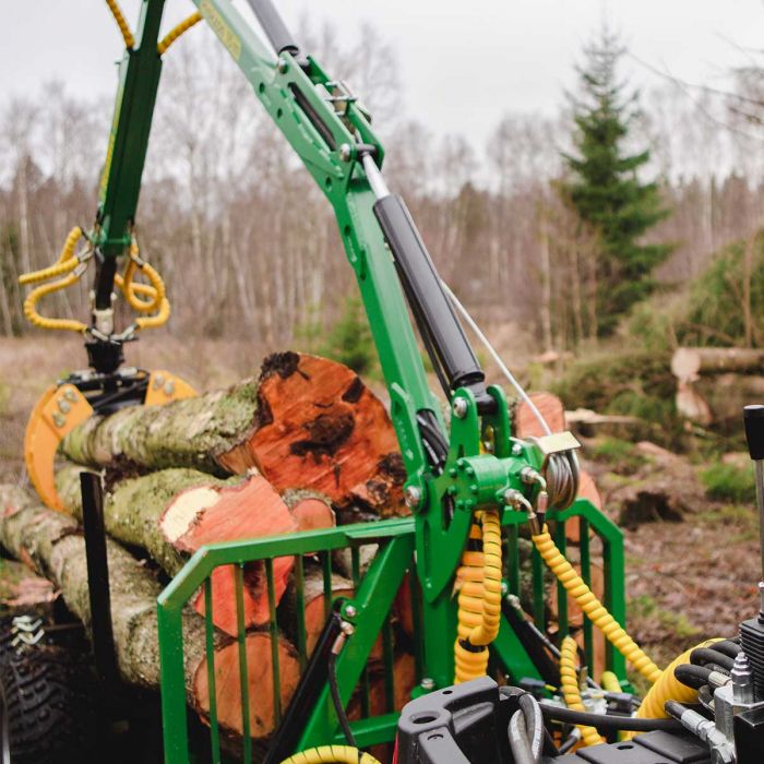2-tonne forestry trailer ATV, Package 10