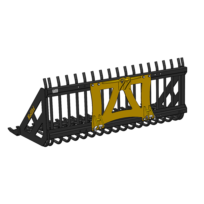 Stone sorting fork 1.5 m, bolted Three-point attachment