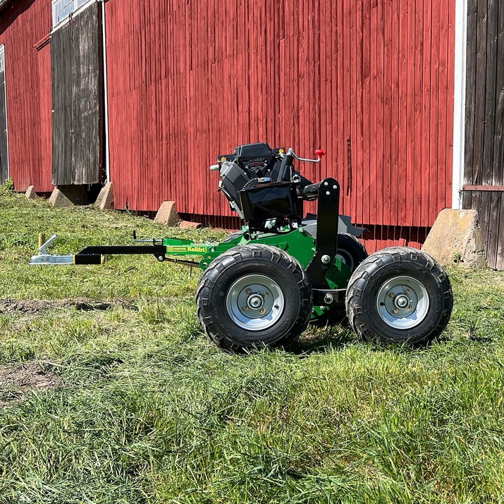 ATV flail mower XL with flap, 1,5 m, 25 hp