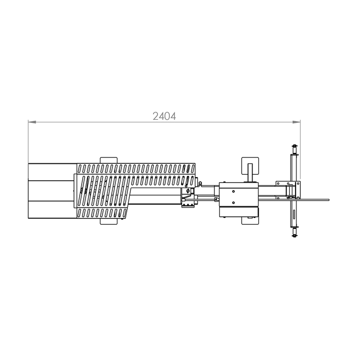 Firewood splitter, tractor-driven, 7 tonnes, 70 cm