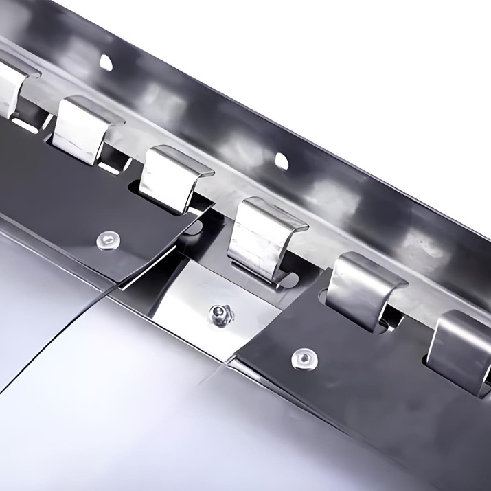 PVC strip curtain -20°C, 200 x 2 mm, 50 m