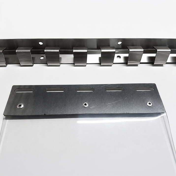 PVC strip curtain -20°C, 200 x 2 mm, 50 m