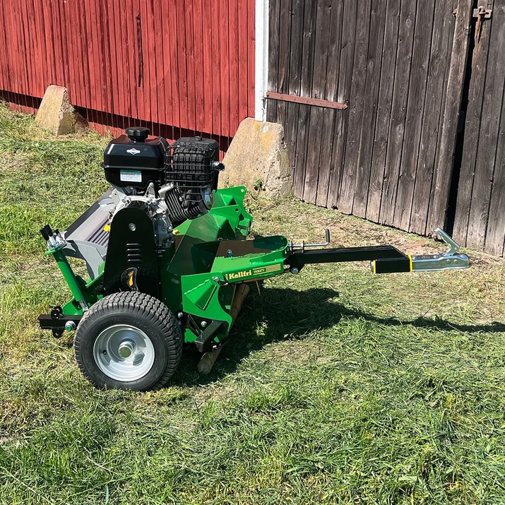 ATV flail mower with flap, 1,5 m Briggs and Statton 13,5 hp