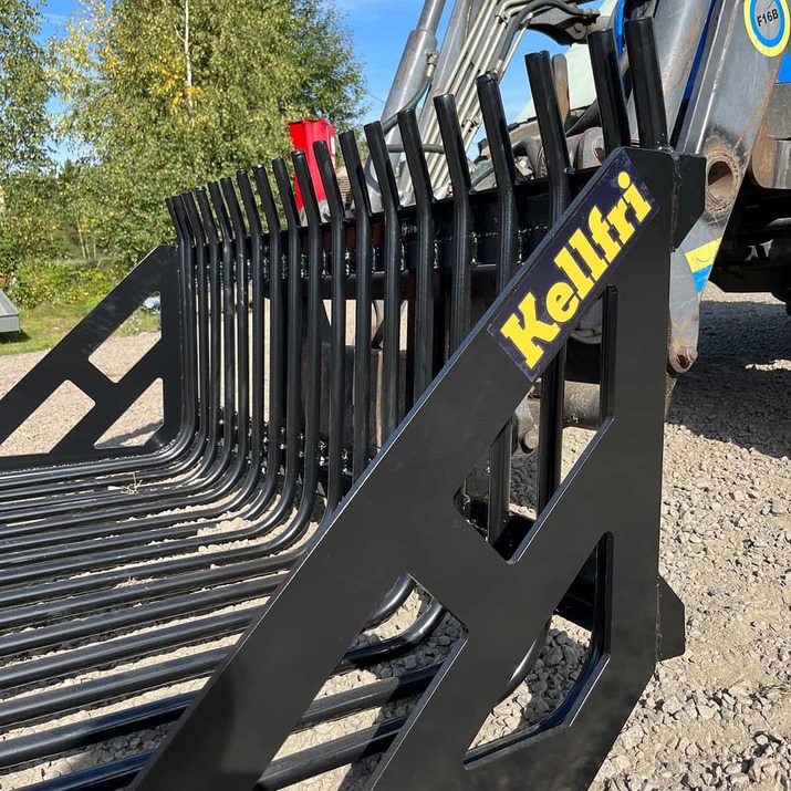 Stone sorting fork 2.0 m, bolted Trima attachment