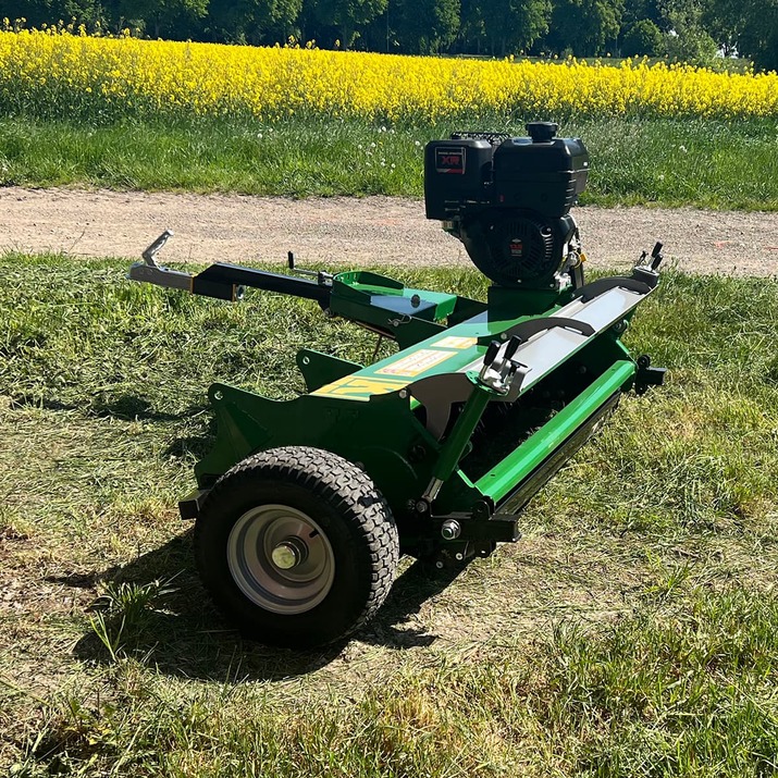 ATV flail mower with flap, 1,5 m Briggs and Statton 13,5 hp