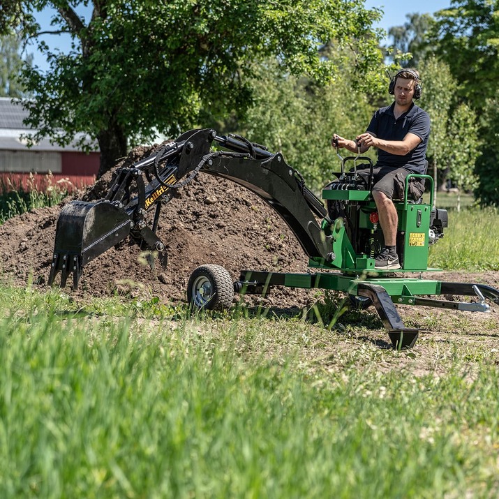 ATV Backhoe Digger 360 