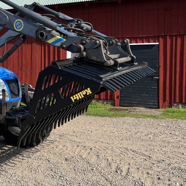 Stone sorting fork 2.0 m, bolted Trima attachment