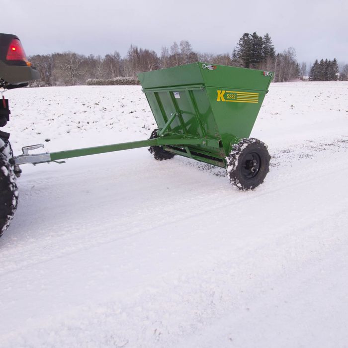 Gritter ATV 1.0 m, with agitator