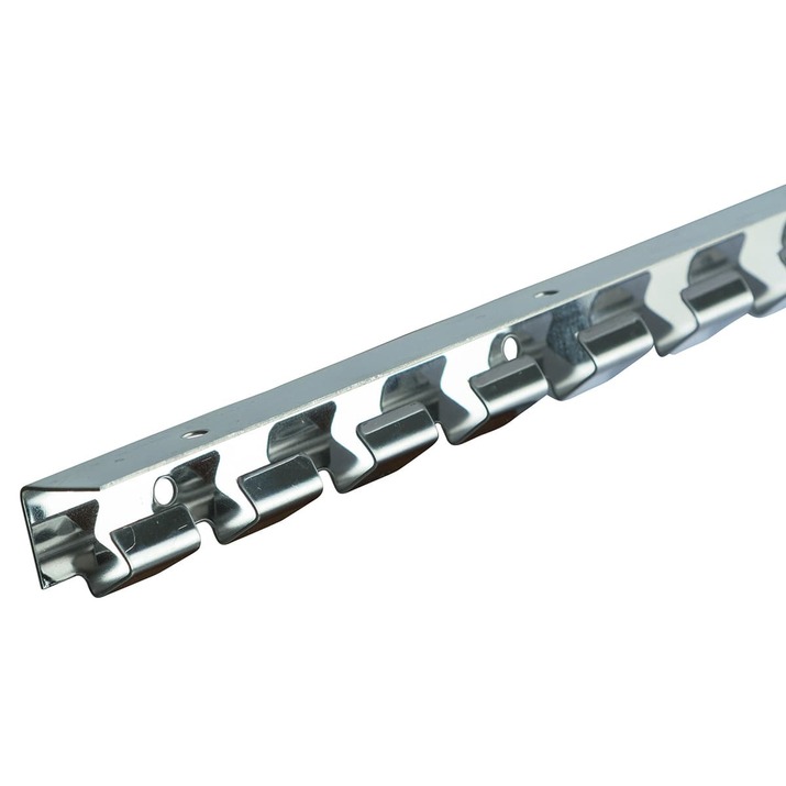 Rail for PVC strip curtain 1.0 m