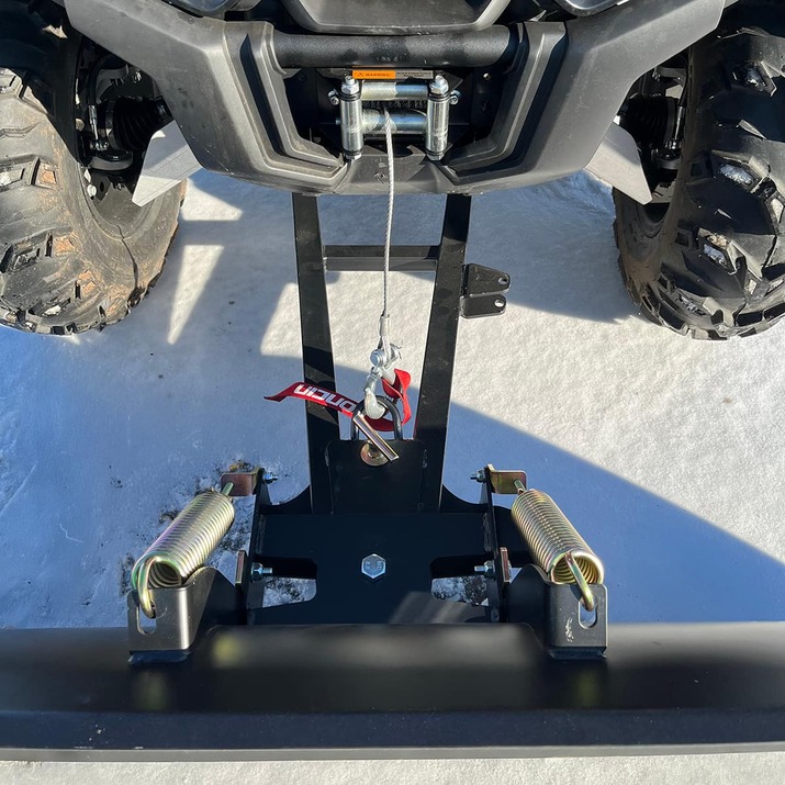 Snow blade ATV
