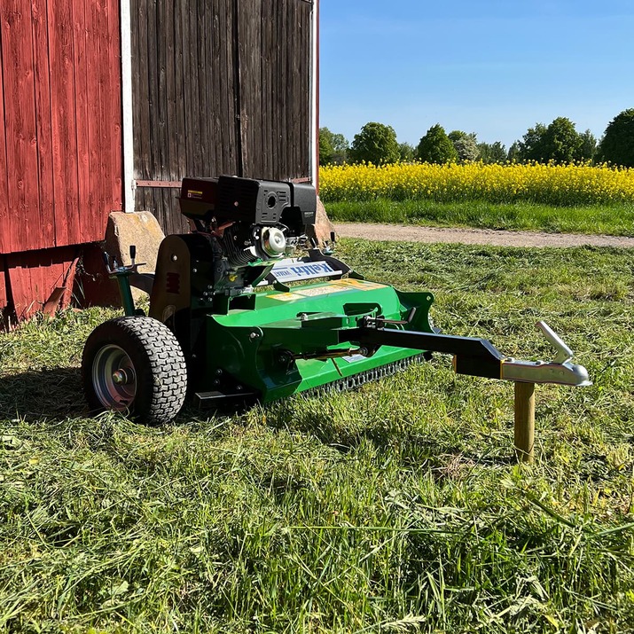 ATV flail mower with flap, 1.2 m, 15 hp