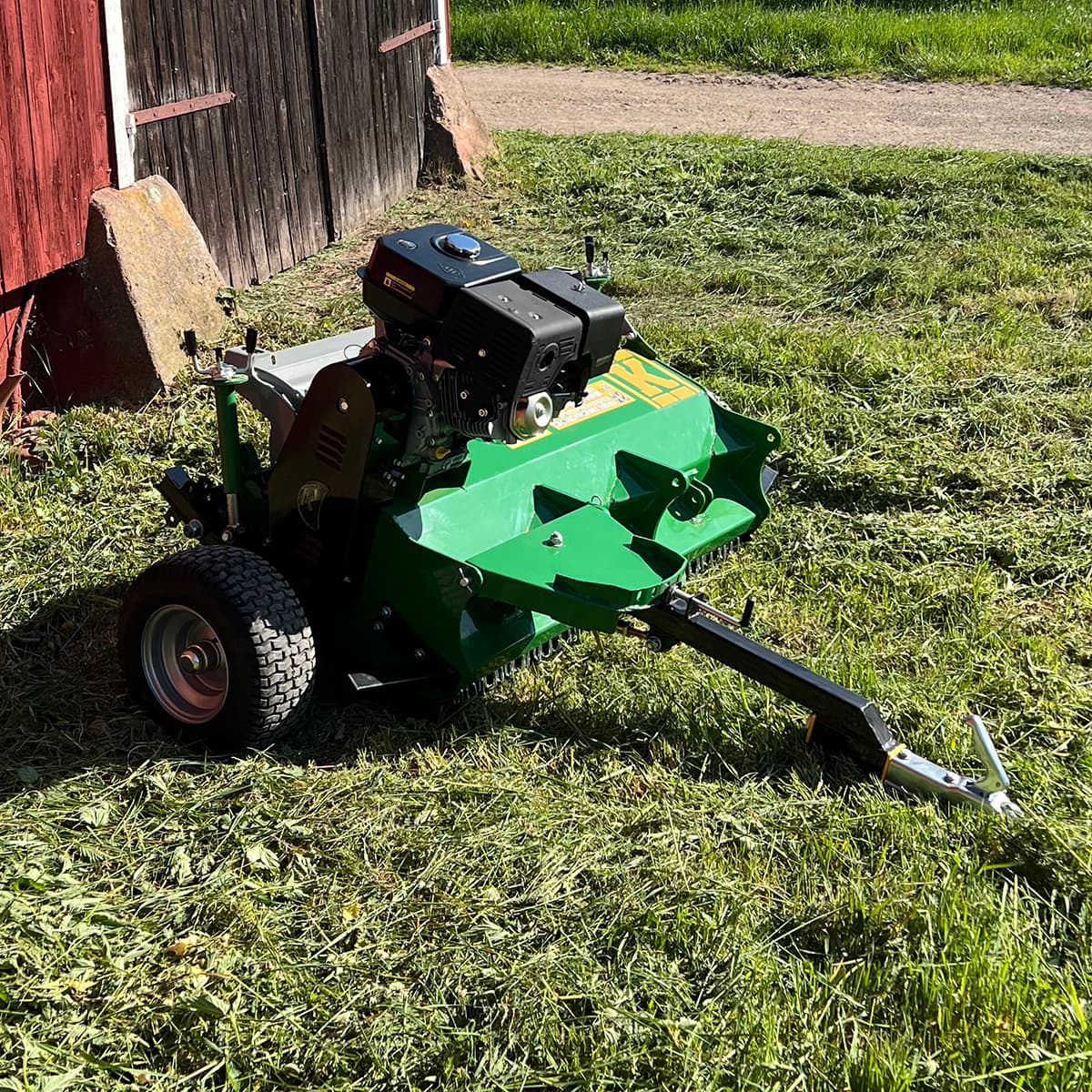 ATV flail mower with flap, 1.2 m, 15 hp