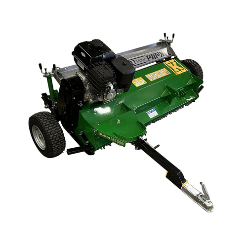 ATV flail mower with flap, 1,5 m Briggs and Statton 13,5 hp