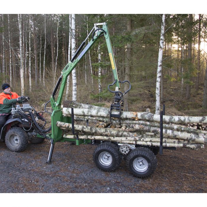 2-tonne forestry trailer ATV, Package 3