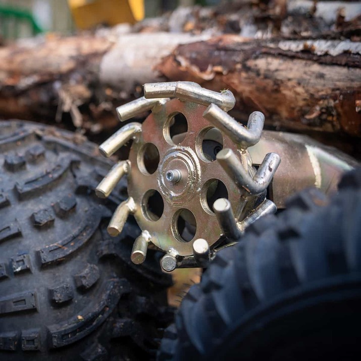Forestry trailer ATV FT42DFR-2T