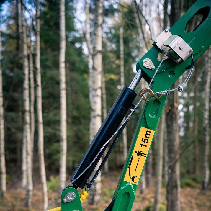 Forestry trailer ATV FT42DFR-2T