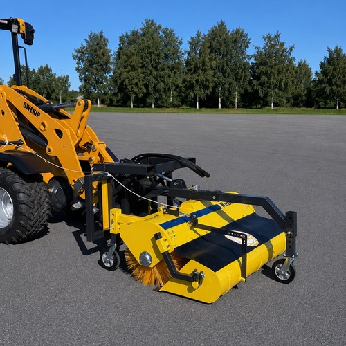 Sweeper with collector