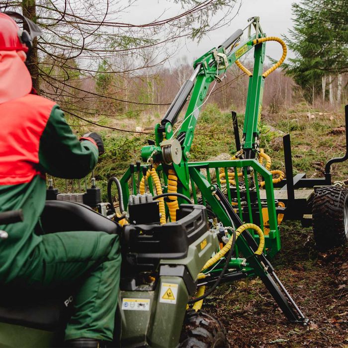2-tonne forestry trailer ATV, Package 10