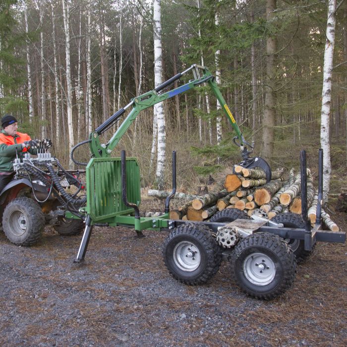 2-tonne Forestry Trailer, Package 4