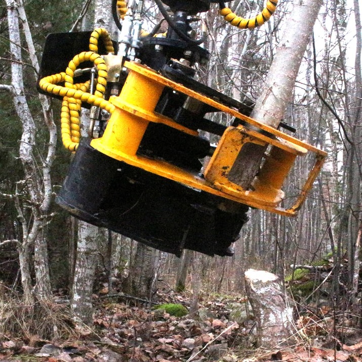 Wood chopper grapple 180