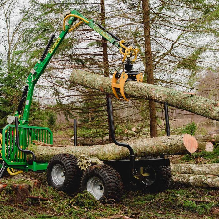 2-tonne forestry trailer ATV, Package 10