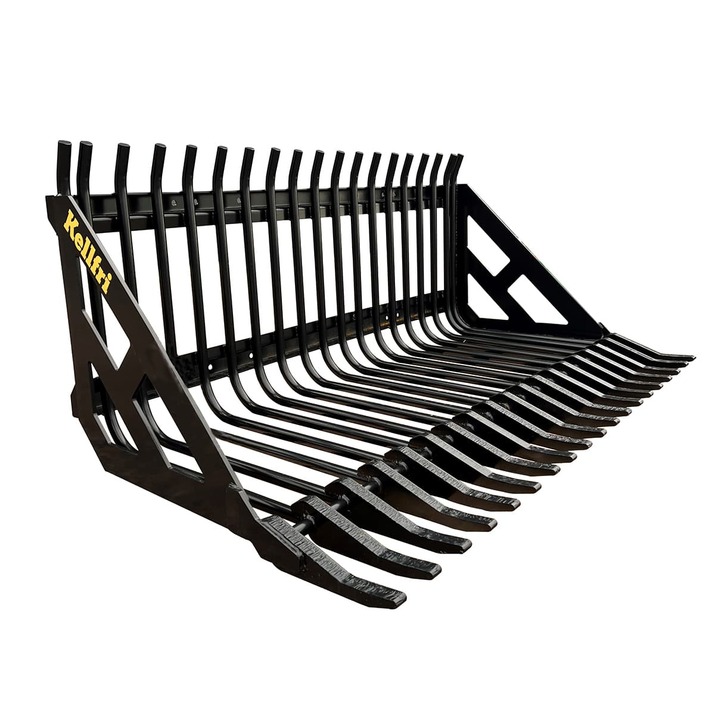 Stone sorting fork 2.0 m, bolted Trima attachment