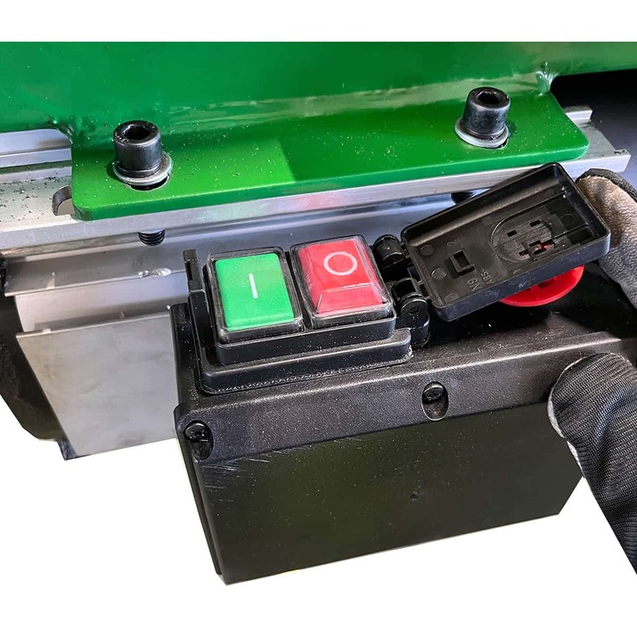 Firewood splitter, electric-powered, 7 tonnes, 50 cm