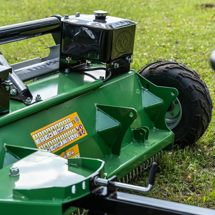 ATV flail mower XL with flap, 1,5 m, 25 hp