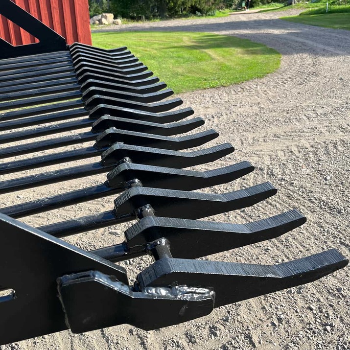 Stone sorting fork 2.0 m, bolted Trima attachment
