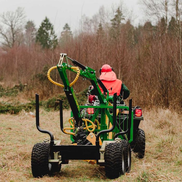 2-tonne forestry trailer ATV, Package 10