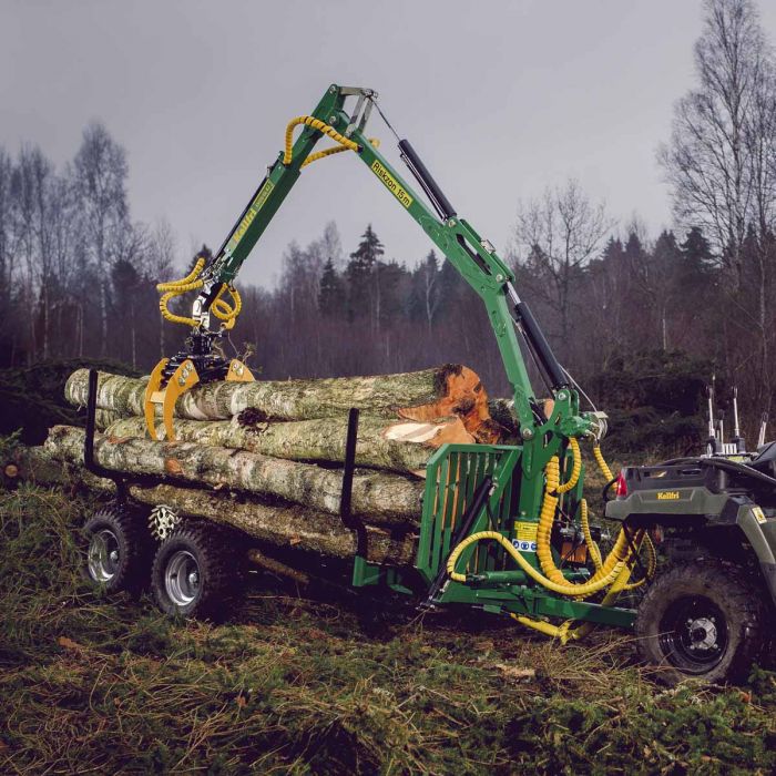 2-tonne forestry trailer ATV, Package 10