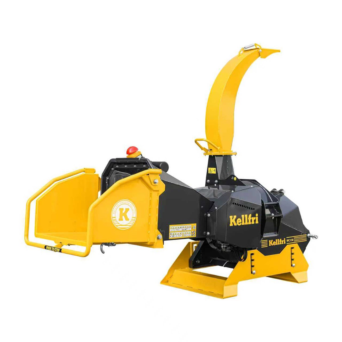 Chipper 150, with antistress hydraulic infeed