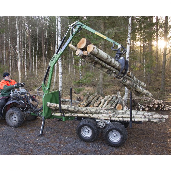 2-tonne forestry trailer ATV, Package 3