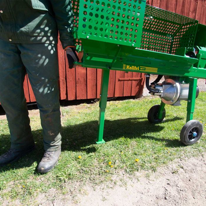 Firewood splitter, electric-powered, 7 tonnes, 70 cm