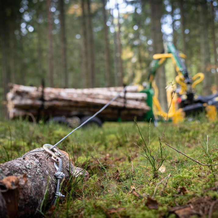 Forestry trailer ATV FT42DFR-2T