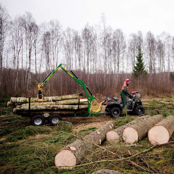 2-tonne Forestry Trailer, Package 10