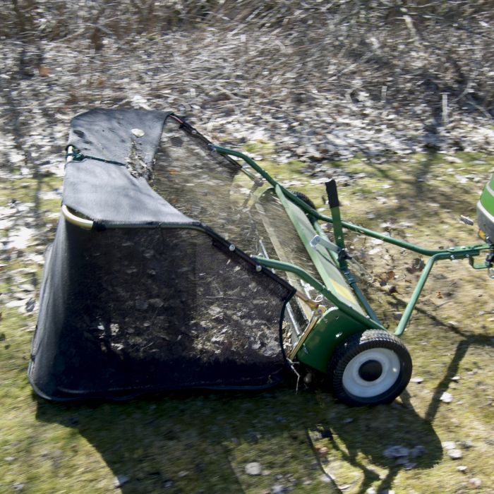 ATV grass and leaf collectors