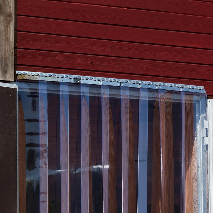 PVC strip curtain -20°C, 200 x 2 mm, 50 m