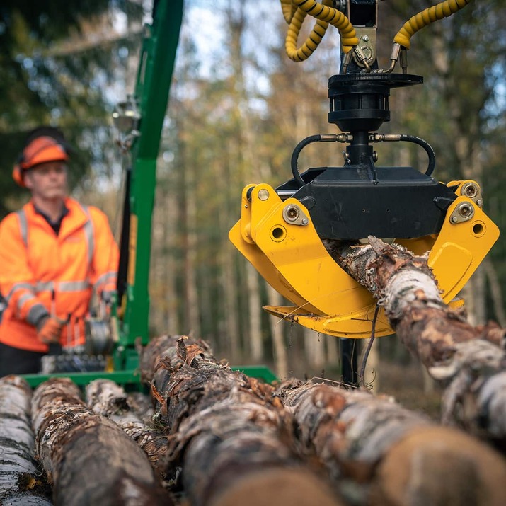 Forestry trailer ATV FT42DFR-2T