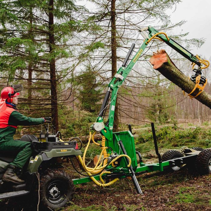 2-tonne forestry trailer ATV, Package 10
