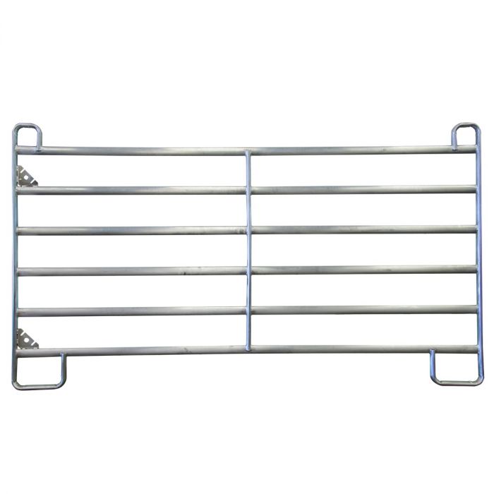 Aluminium head gate with base supports