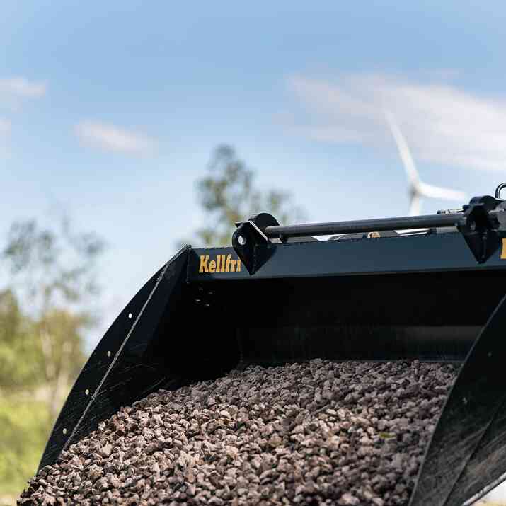 Grading bucket 2.2 m, Euro