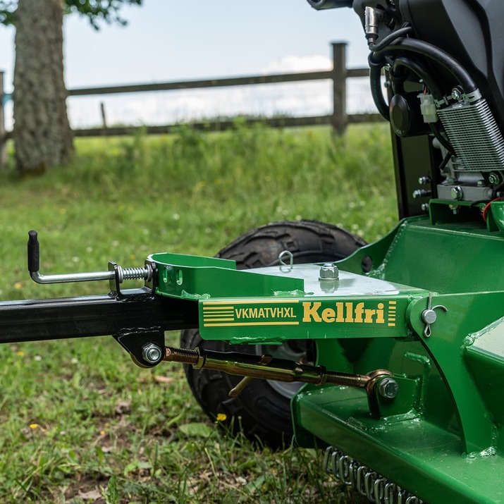 ATV flail mower XL with flap, 1,5 m, 25 hp