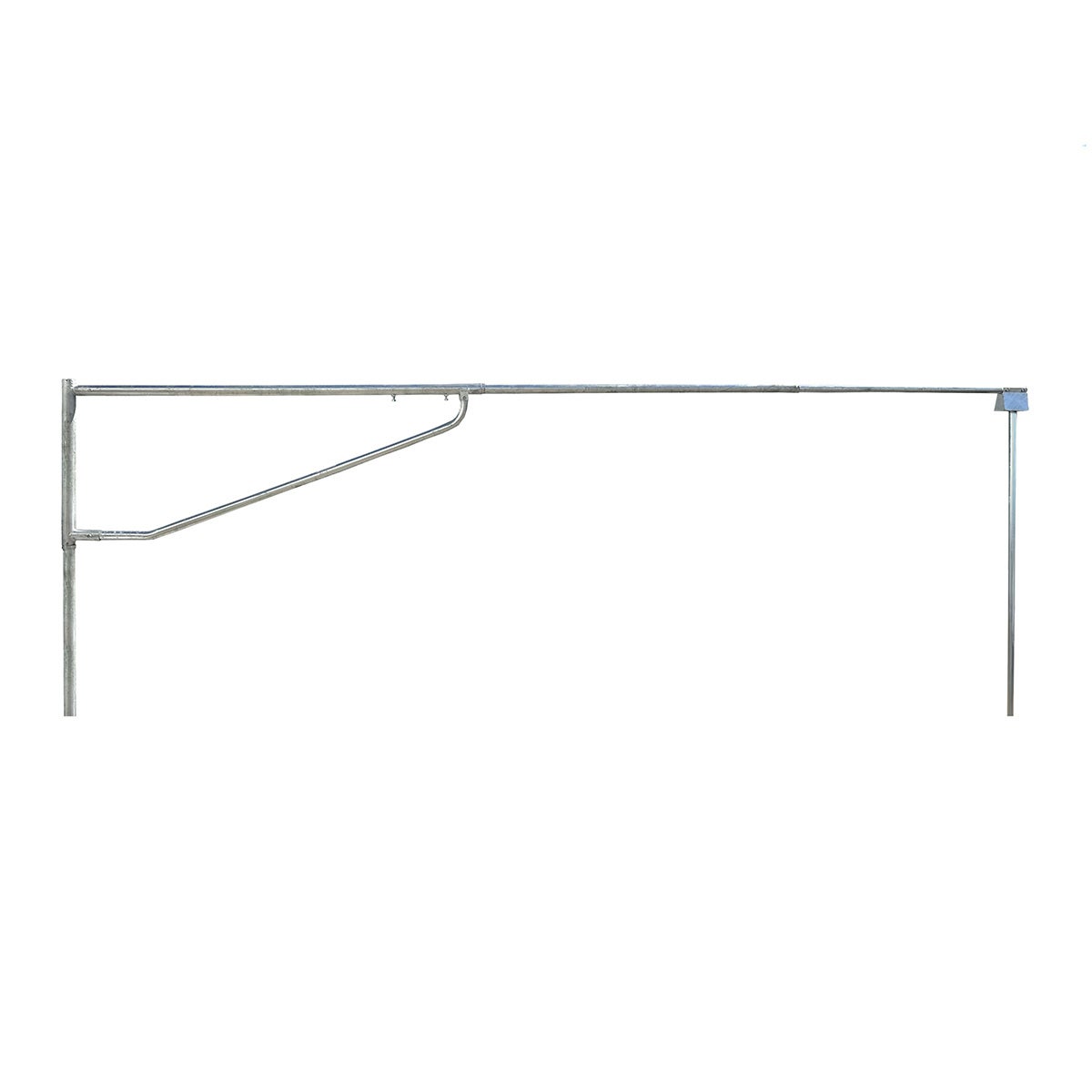 Telescopic road barrier 3.5-5.5 m