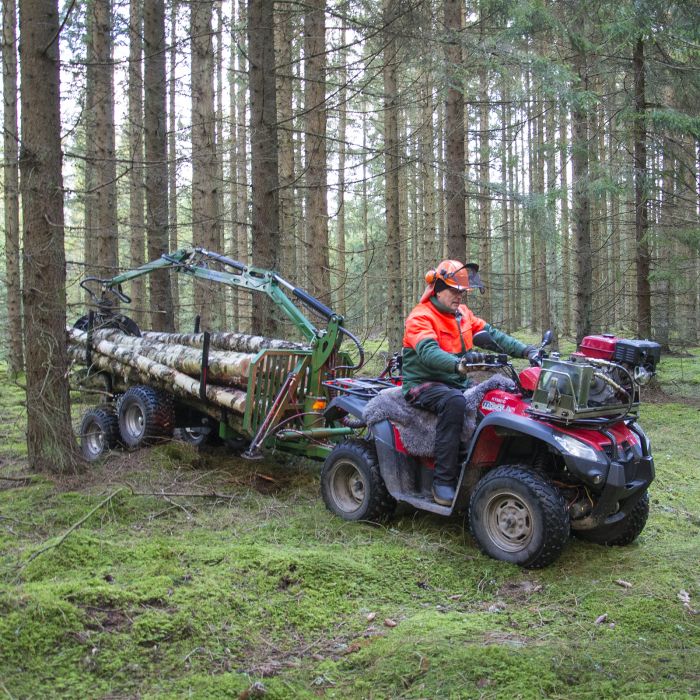 2-tonne forestry trailer ATV, Package 3