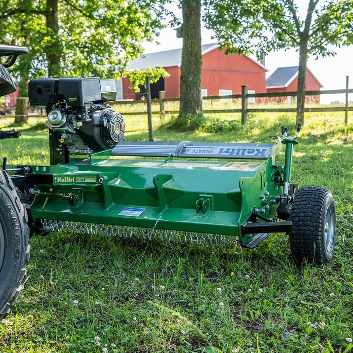 ATV flail mower with flap, 1.2 m, 15 hp