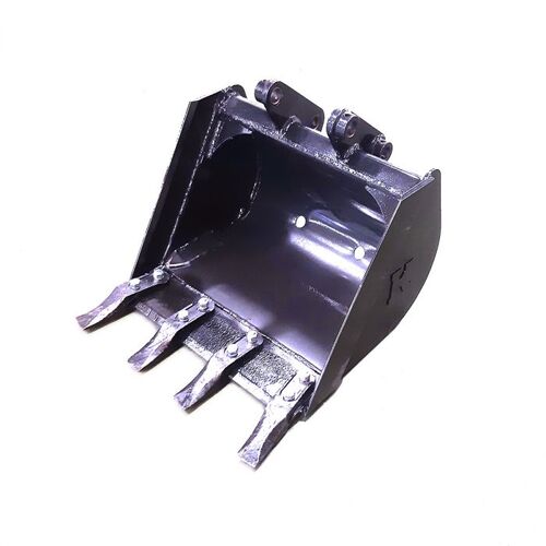 Digging bucket with teeth for backhoe digger LW06 