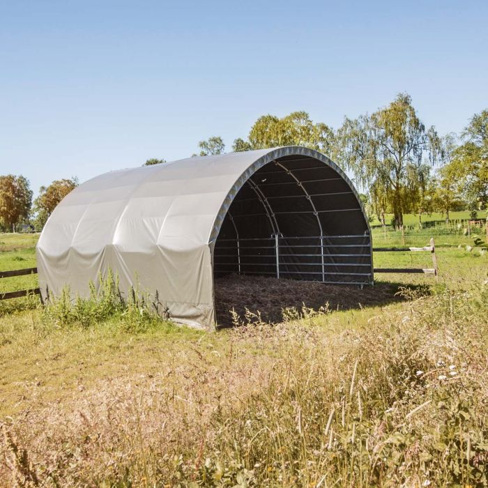 Wind shelter 6 x 6 m incl. loop leg gates