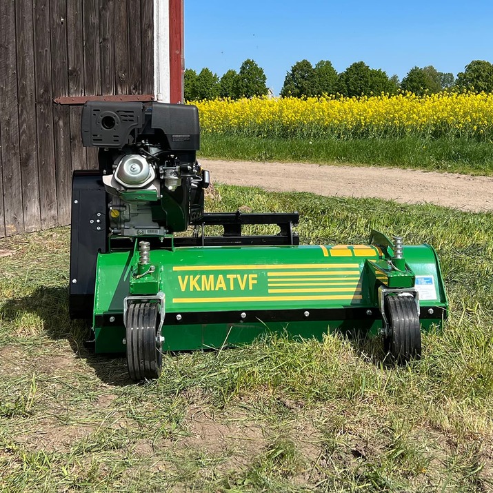 ATV flail mower, front mounted